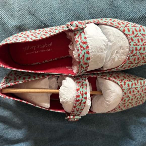 Jeffrey Campbell Red and White Women's Shoes - Picture 4 of 4